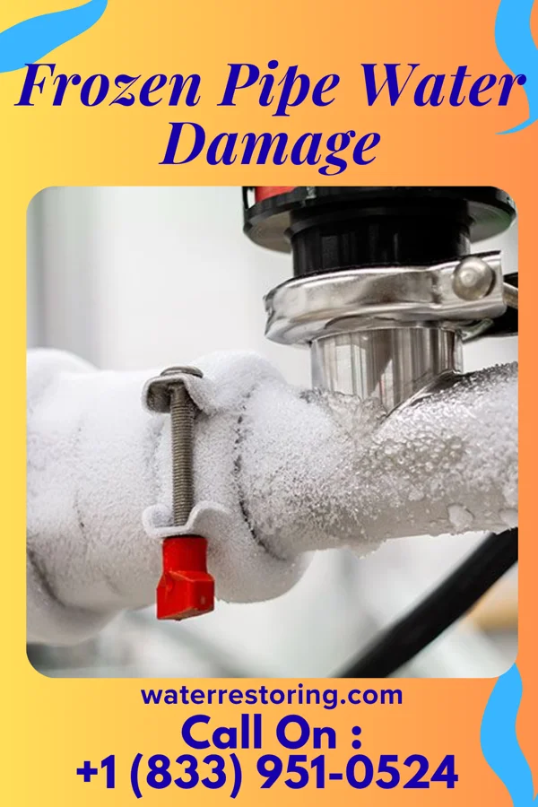 Frozen Pipe Water Damage in Marshallton, PA